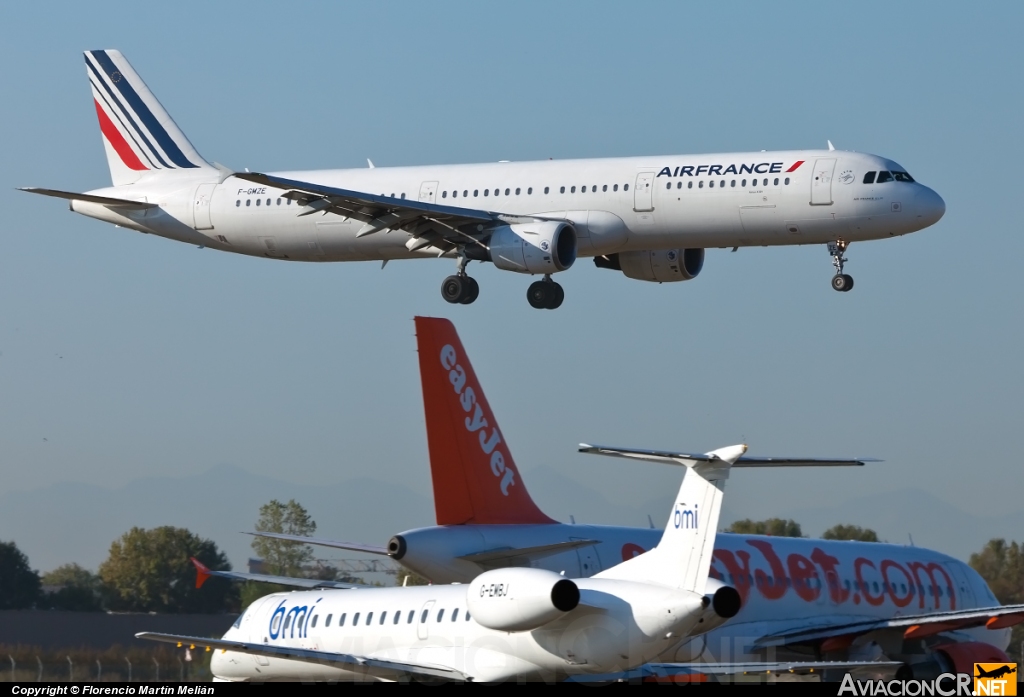 F-GMZE - Airbus A321-111 - Air France