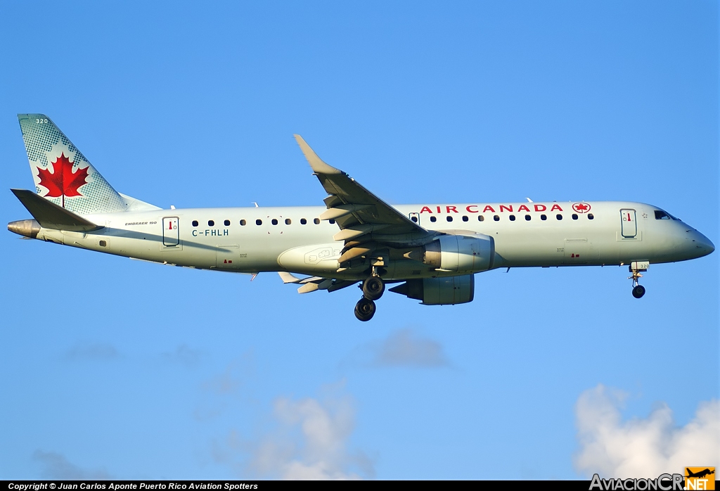 C-FHLH - Embraer ERJ-190-100AR - Air Canada