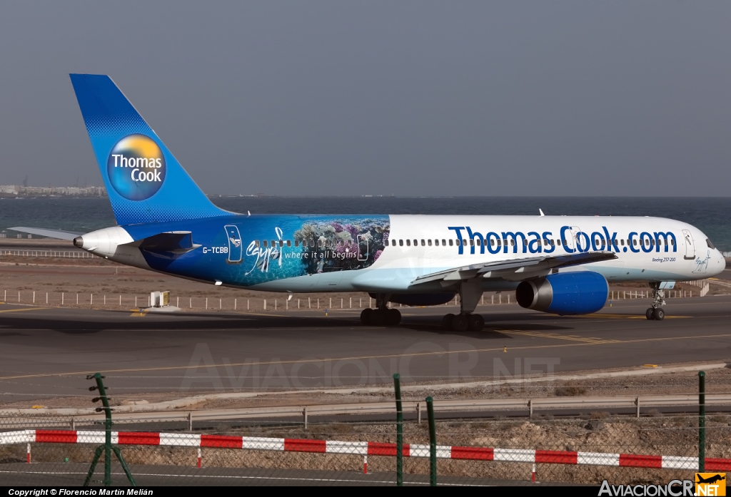 G-TCBB - Boeing	757-236 - Thomas Cook Airlines