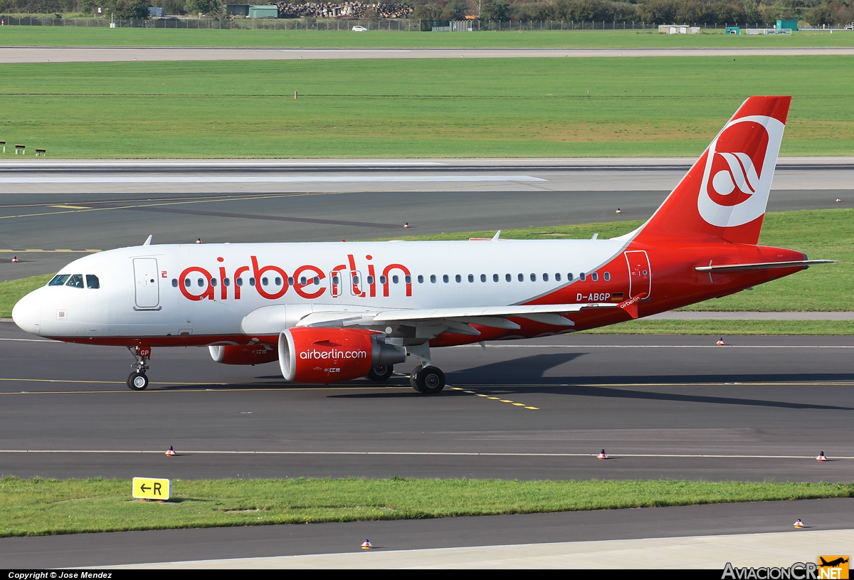 D-ABGP - Airbus A319-112 - Air Berlin