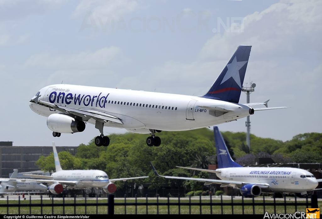 LV-BFO - Airbus A320-233 - LAN Argentina