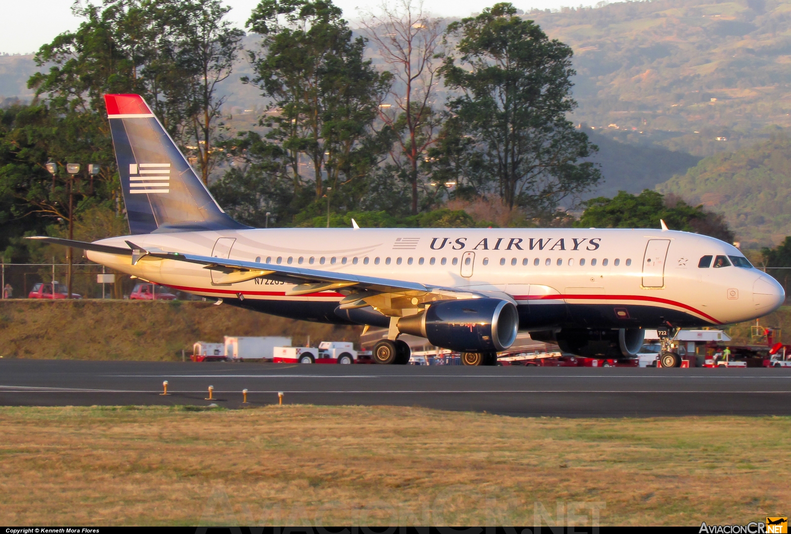 N722US - Airbus A319-112 - US Airways