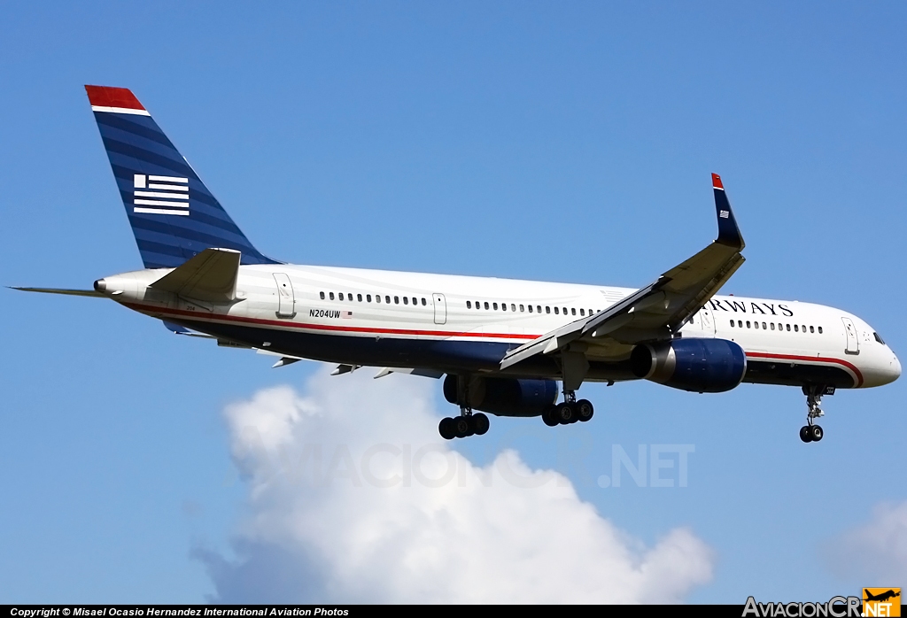 N204UW - Boeing 757-23N - US Airways