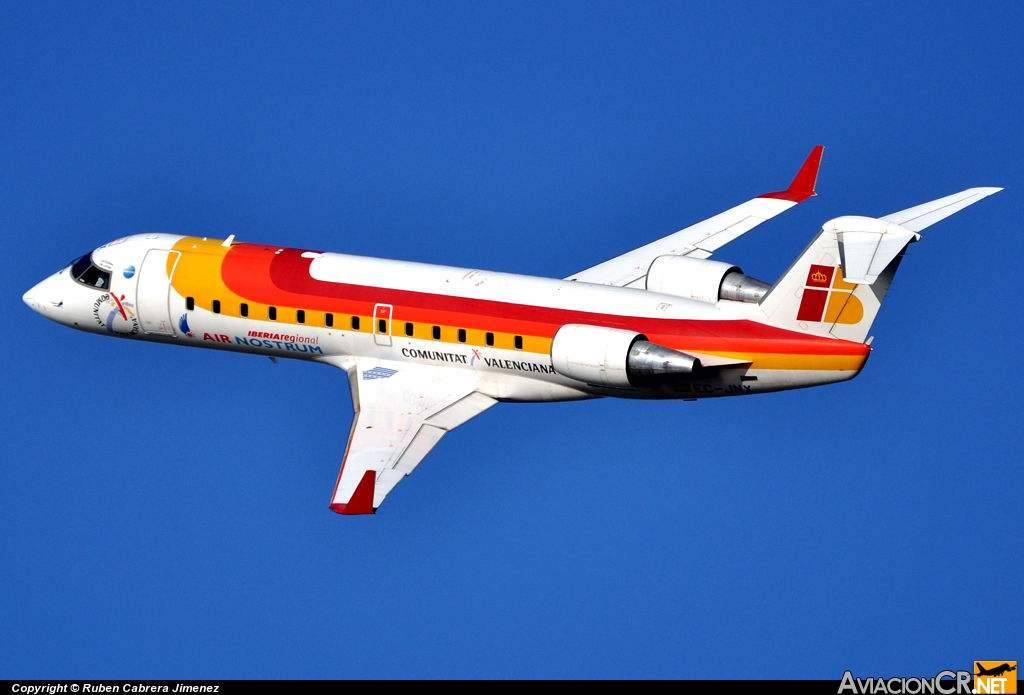 EC-JNX - Bombardier CRJ-200ER - Air Nostrum (Iberia Regional)