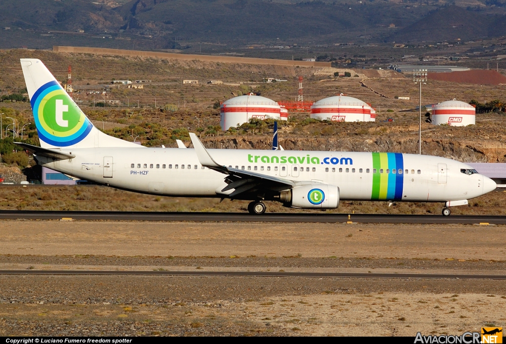 PH-HZF - Boeing 737-8K2 - Transavia Airlines