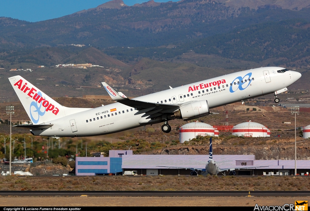 EC-HZS - Boeing 737-86Q - Air Europa