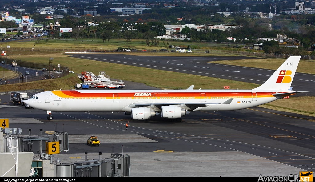 EC-LFS - Airbus A340-642 - Iberia