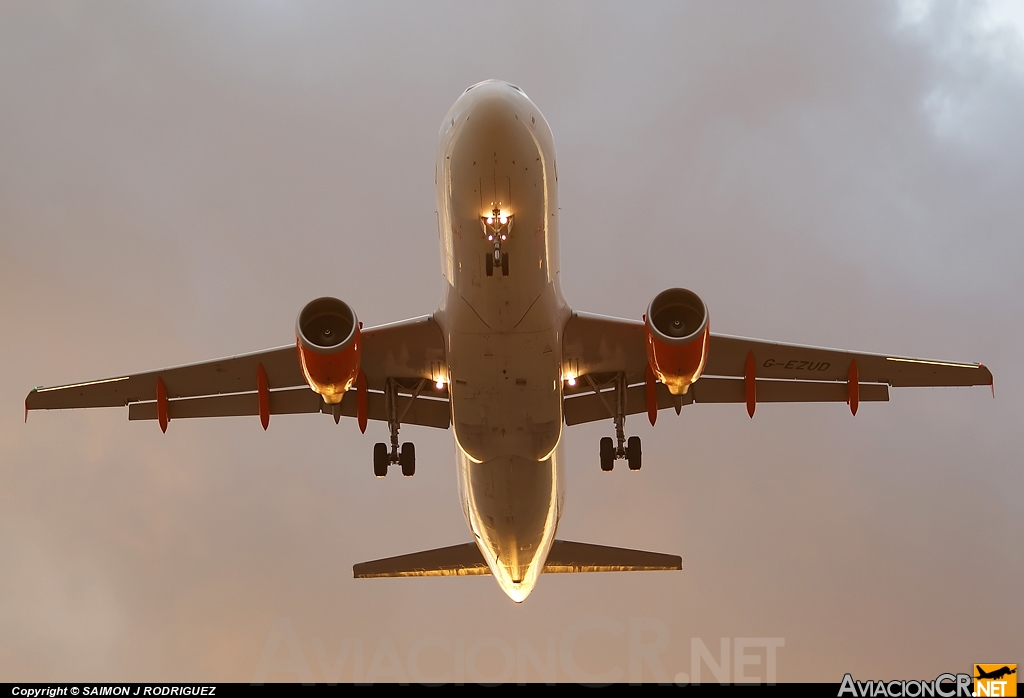 G-EZUD - Airbus A320-214 - EasyJet Airline