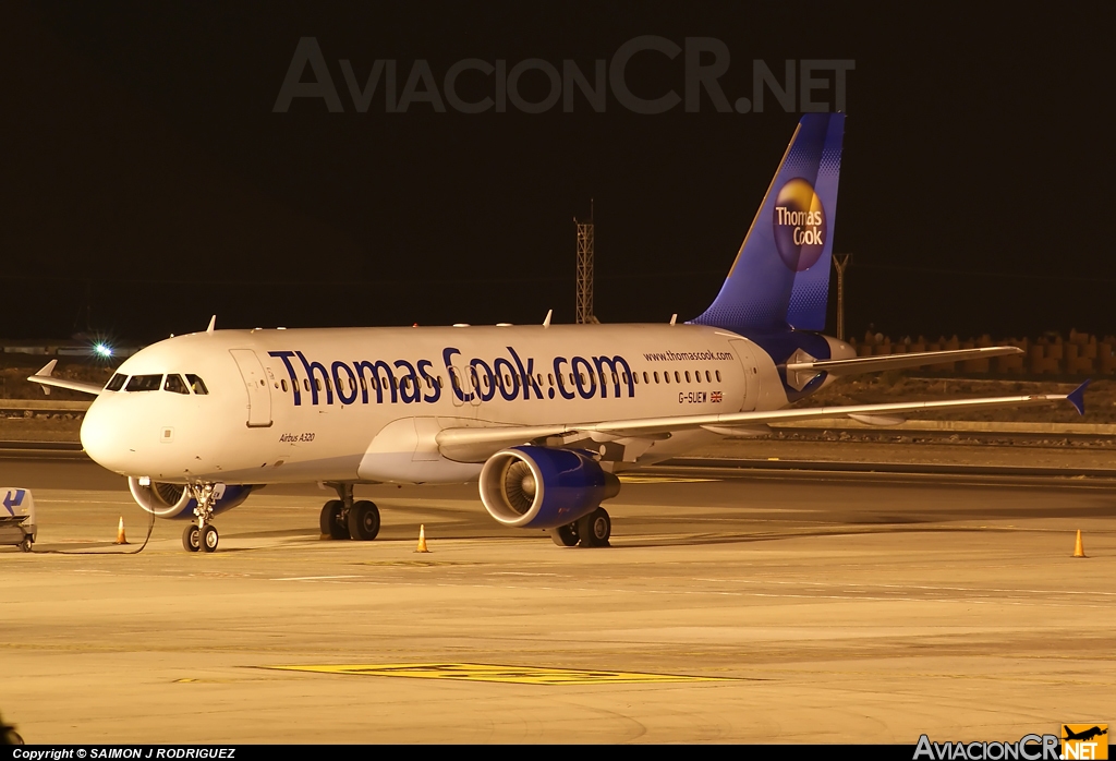 G-SUEW - Airbus A320-214 - Thomas Cook Airlines