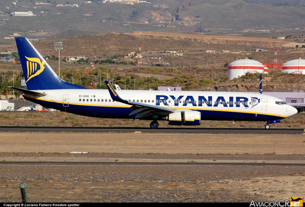 EI-DHG - Boeing 737-8AS - Ryanair