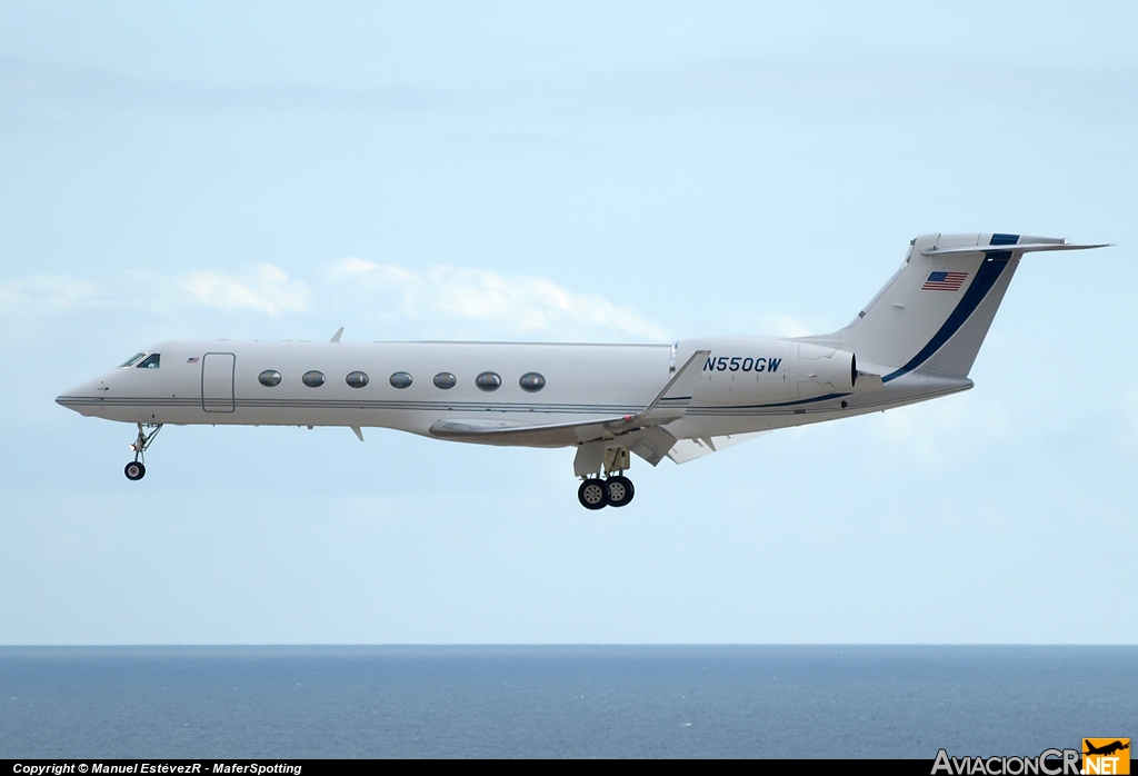 N550GW - Gulfstream G550 - Privado