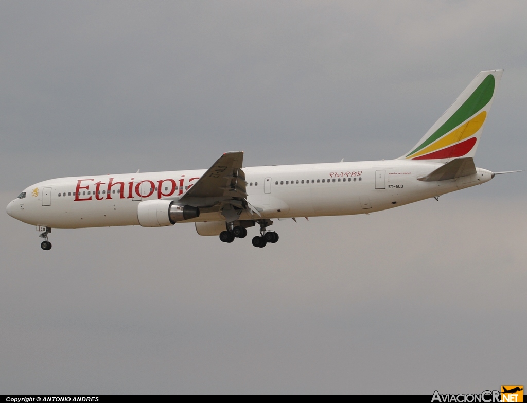 ET-ALO - Boeing - 767-360/ER - Ethiopian Airlines