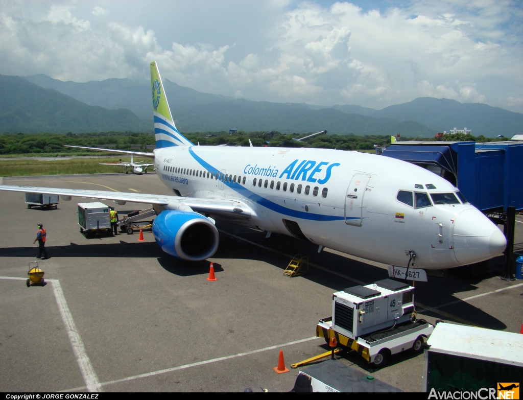 HK-4627 - Boeing 737-7S3 - Aires Colombia