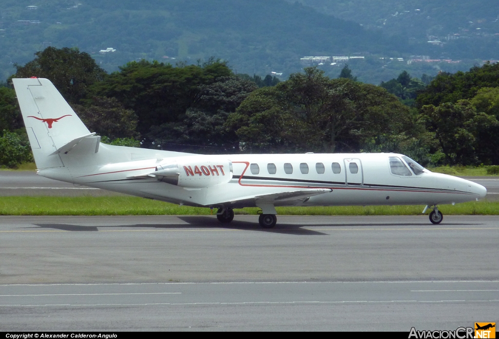 N40HT - Cessna 560 Citation V - Privado