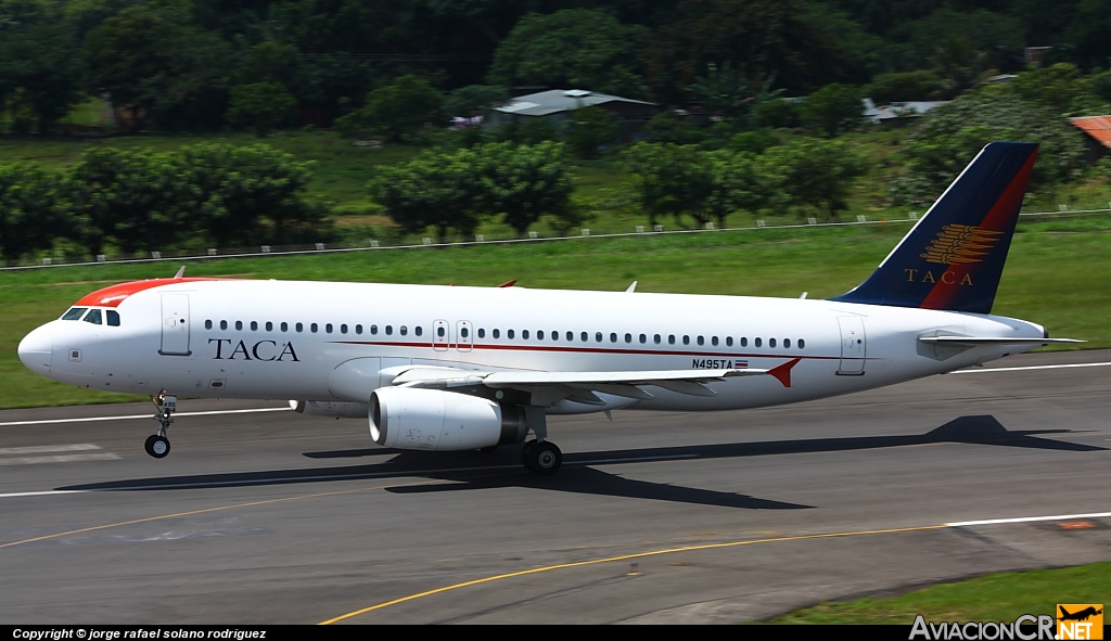 N495TA - Airbus A320-233 - TACA