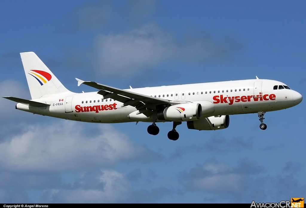 C-FRAA - Airbus A320-232 - Skyservice