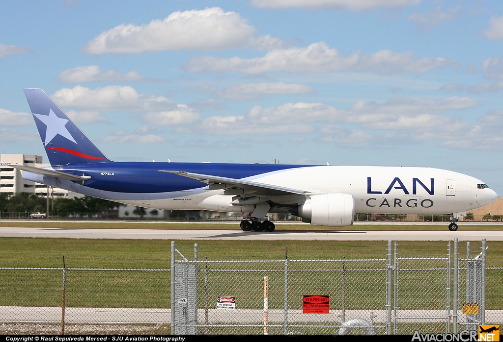 N774LA - Boeing 777-F6N - LAN Cargo