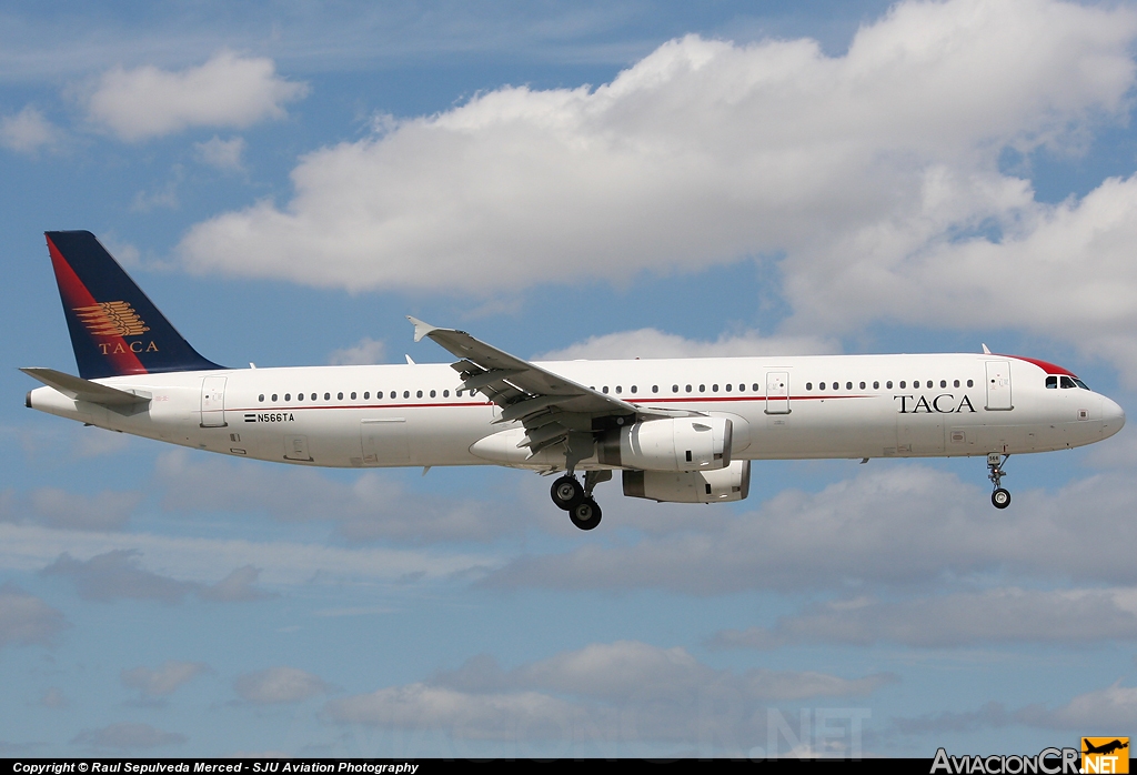 N566TA - Airbus A321-231 - TACA