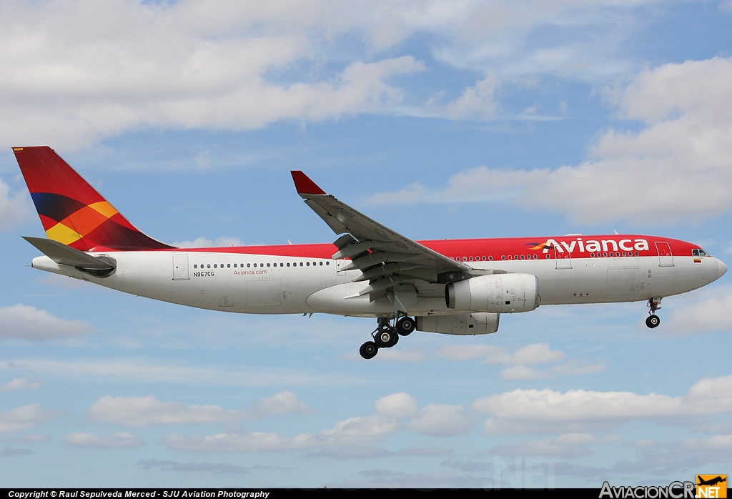 N967CG - Airbus A330-243 - Avianca Colombia