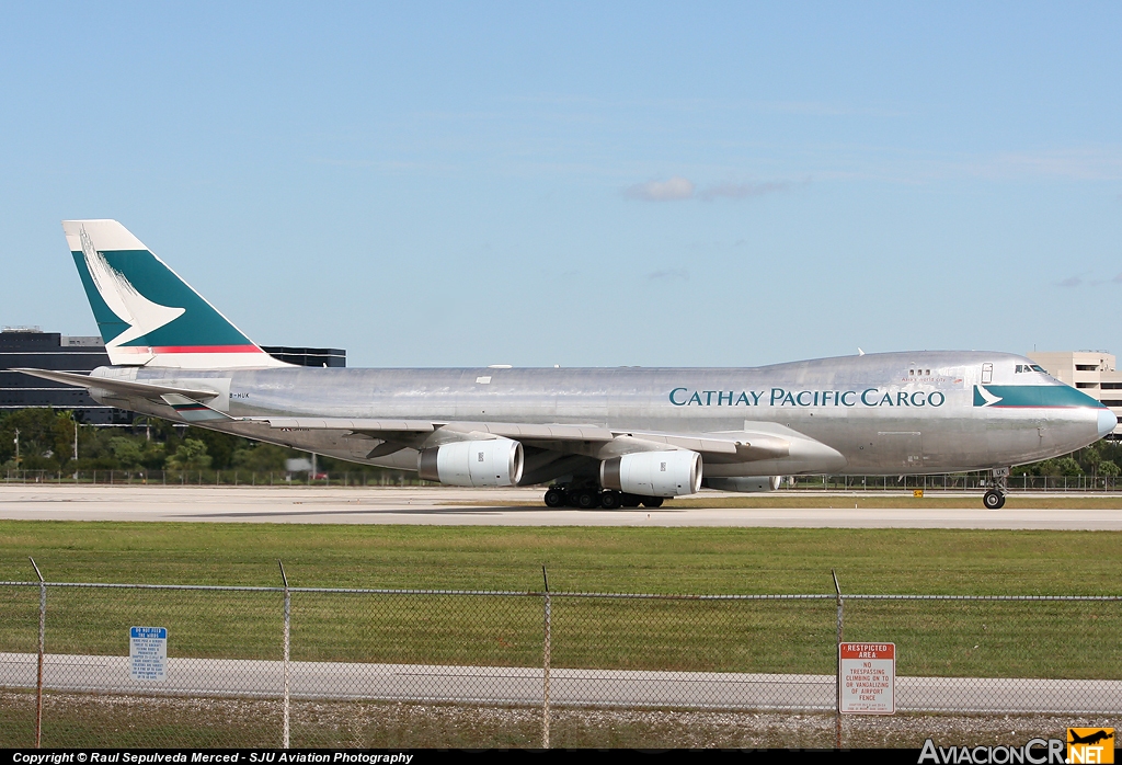 B-HUK - Boeing 747-467F/SCD - Cathay Pacific Airways Cargo