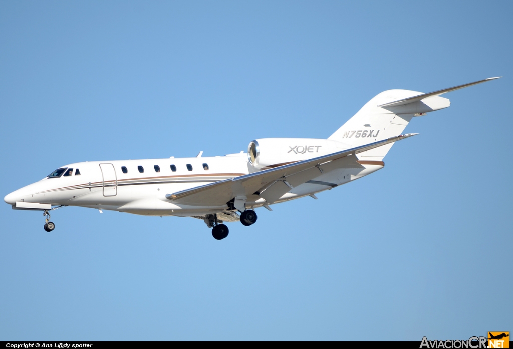 N756XJ - Cessna 750 Citation X - Privado
