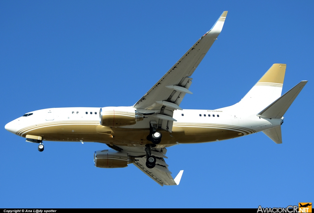 N720MM - Boeing 737-7BC BBJ - Privado