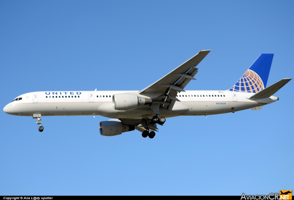 N535UA - Boeing 757-222 - United Airlines