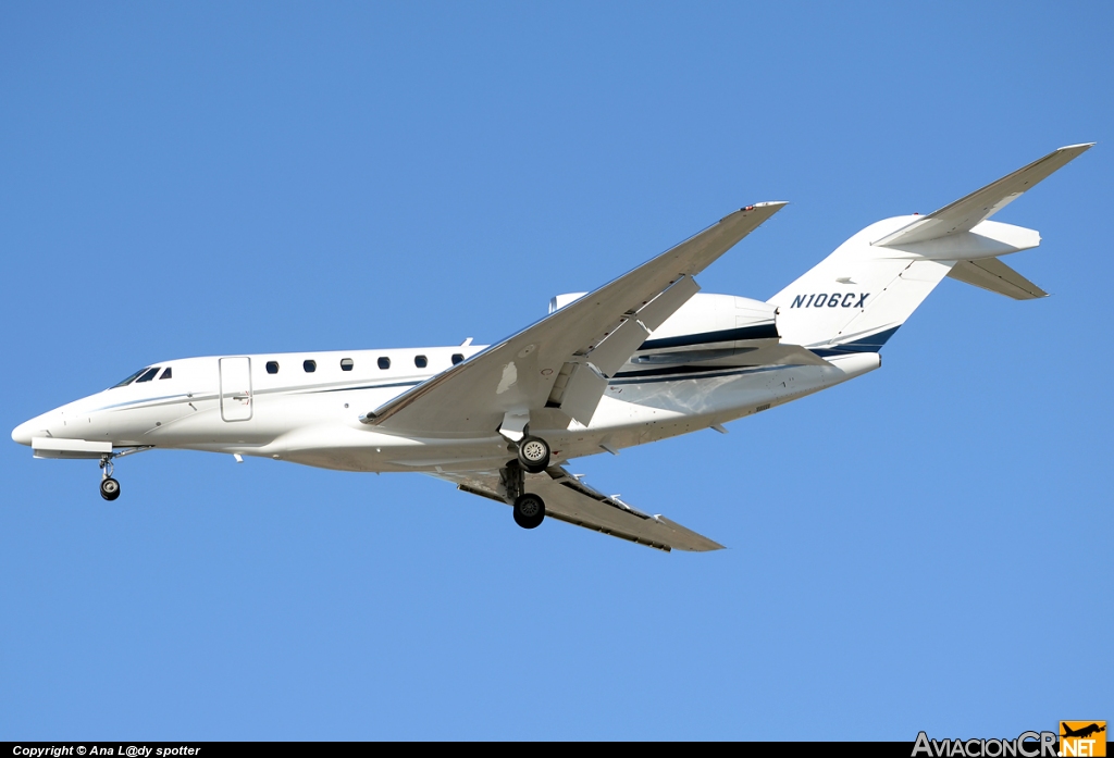 N106CX - Cessna 750 Citation X - Privado