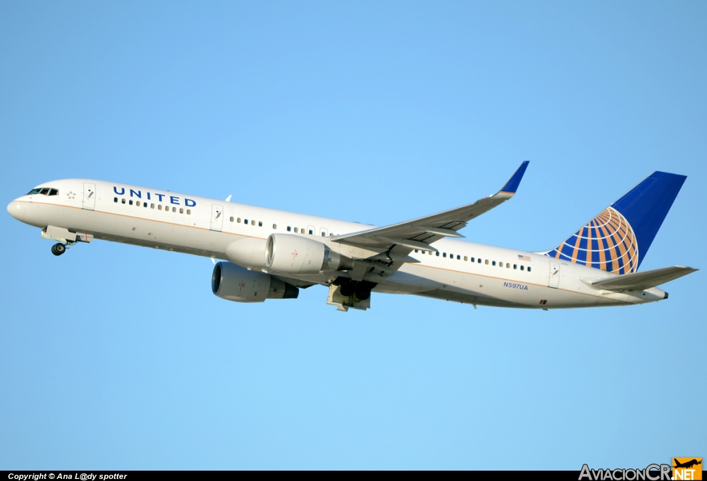 N597UA - Boeing 757-222 - United Airlines