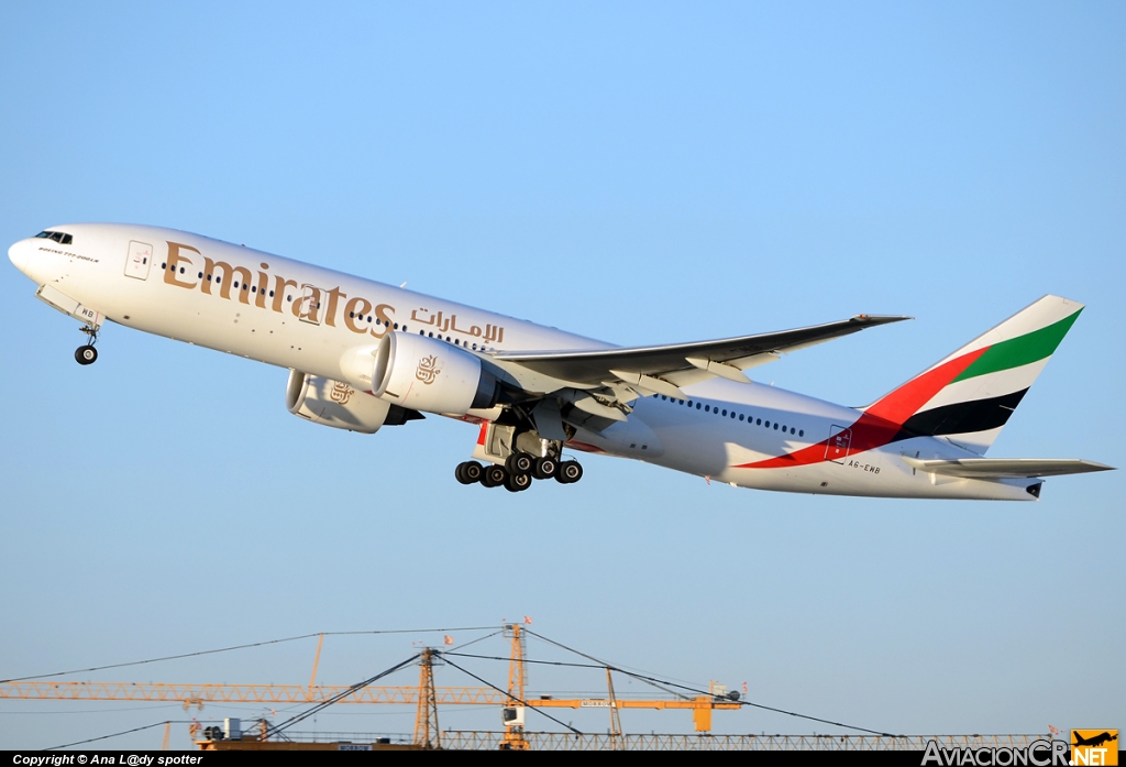 A6-EWB - Boeing 777-21H/LR - Emirates