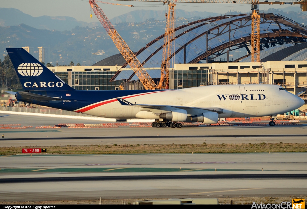 N740WA - Boeing 747-4H6M - World Airways