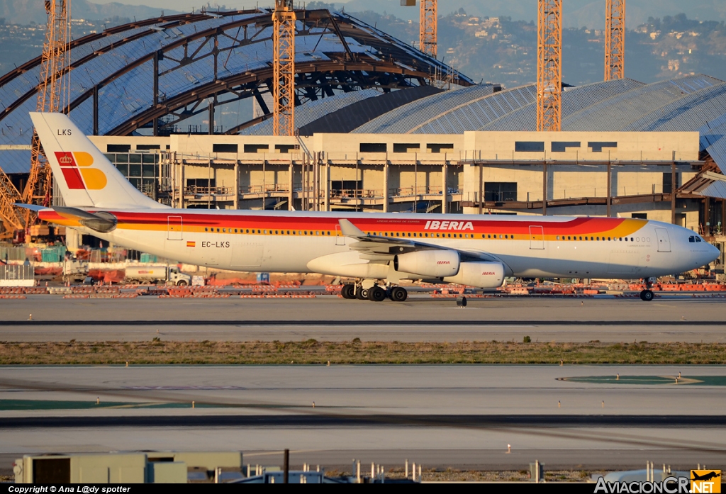 EC-LKS - Airbus A340-313X - Iberia