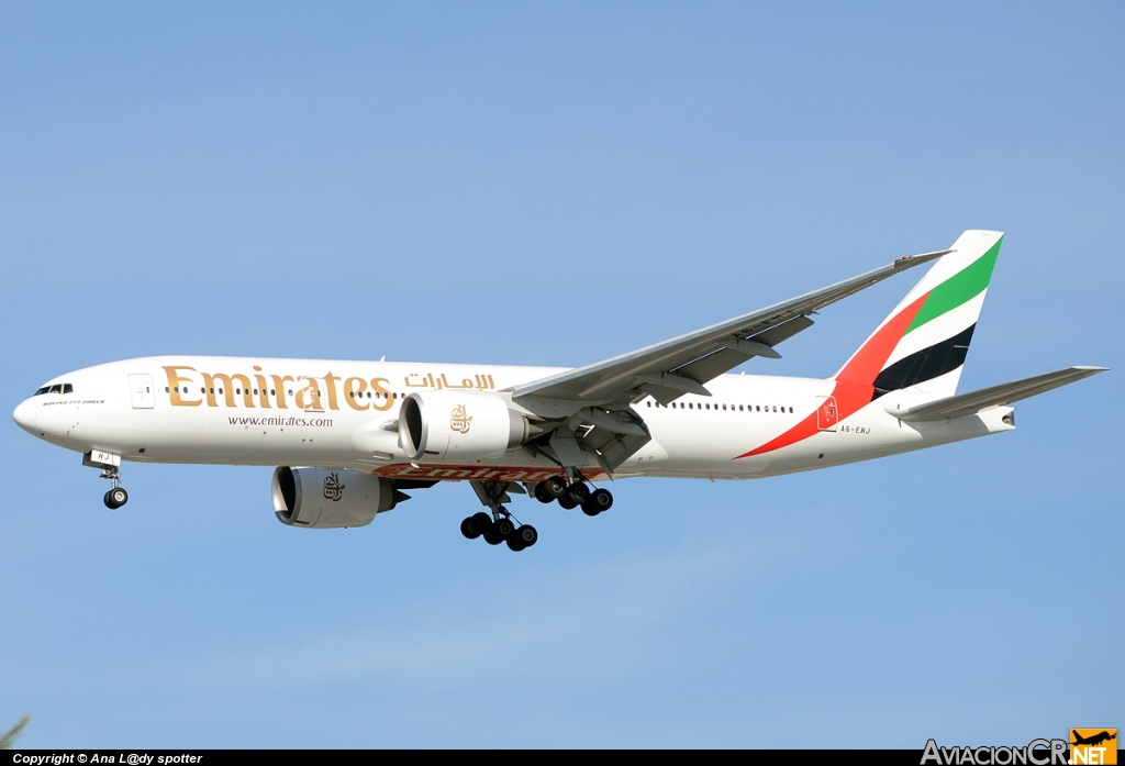 A6-EWJ - Boeing 777-21HLR - Emirates