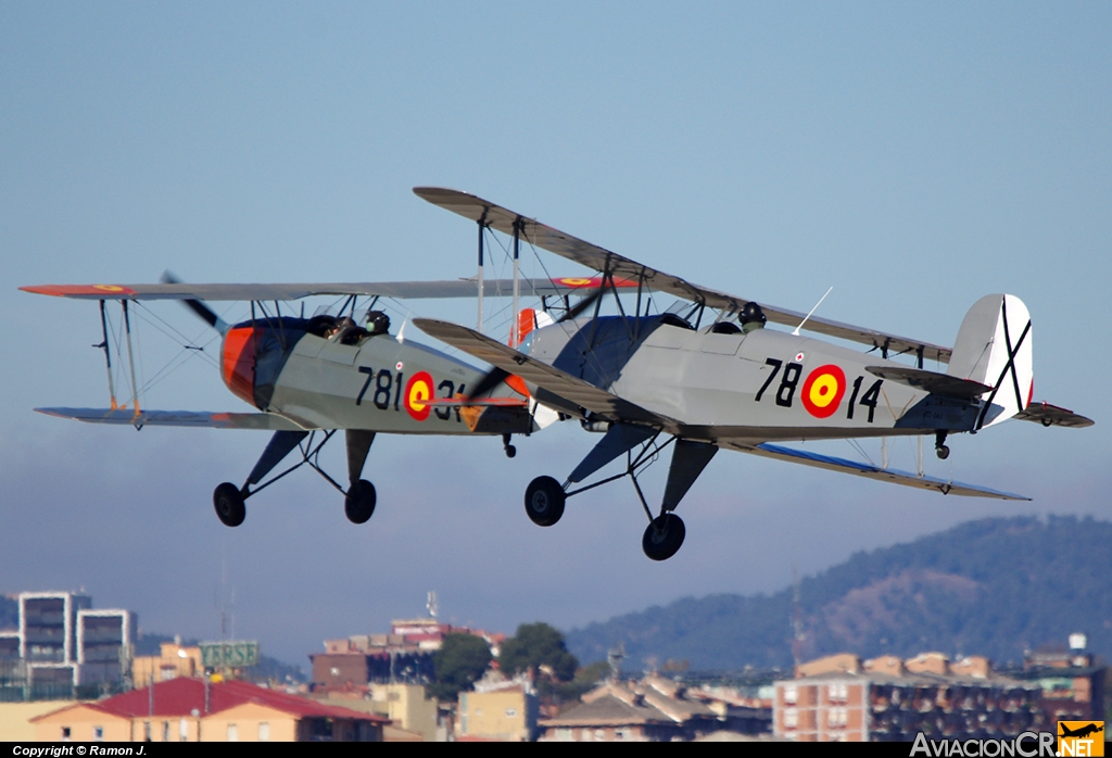 EC-DAU - CASA I.131E-2000 Jungmann - Fundacio Parc Aeronautic de Catalunya