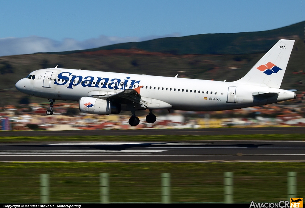 EC-HXA - Airbus A320-232 - Spanair