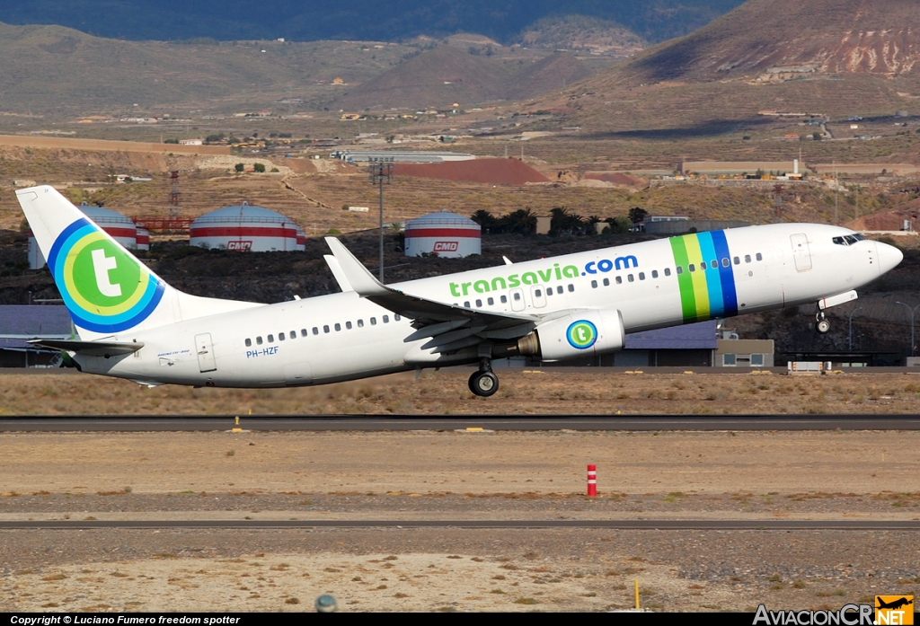 PH-HZF - Boeing 737-8K2 - Transavia Airlines