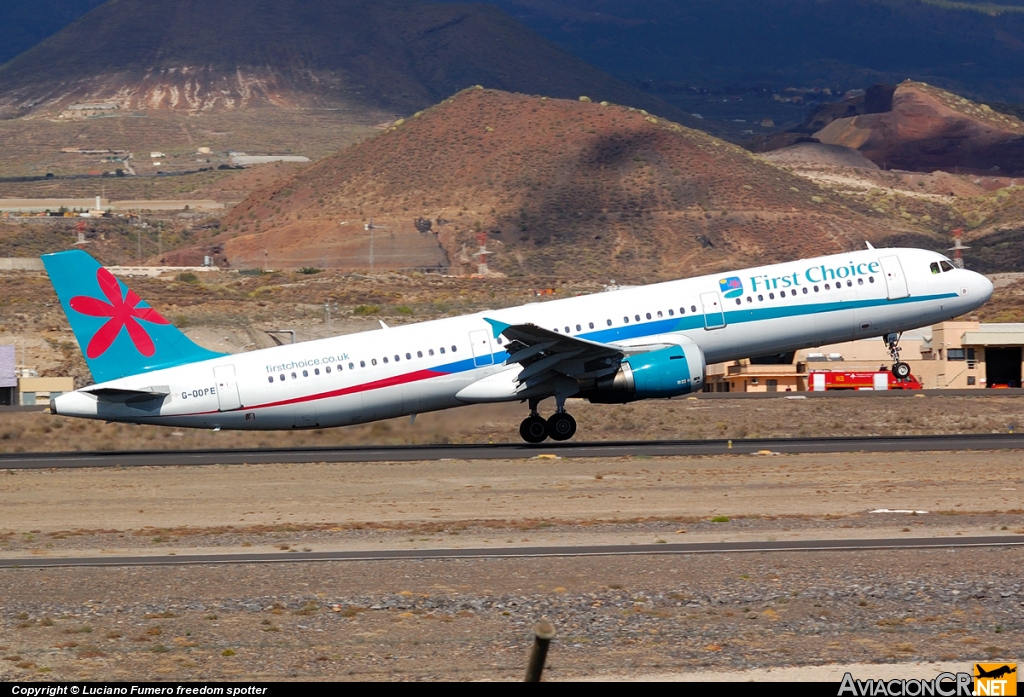 G-OOPE - Airbus A321-211 - First Choice Airways