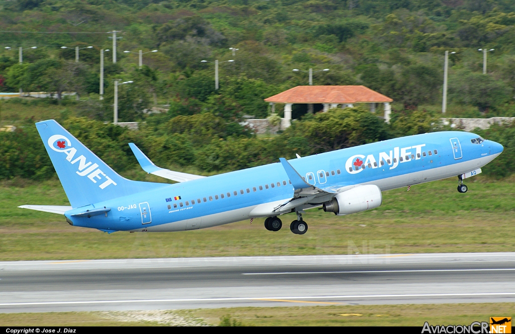 OO-JAQ - Boeing 737-8K5 - Canjet Airlines (TUIFly)