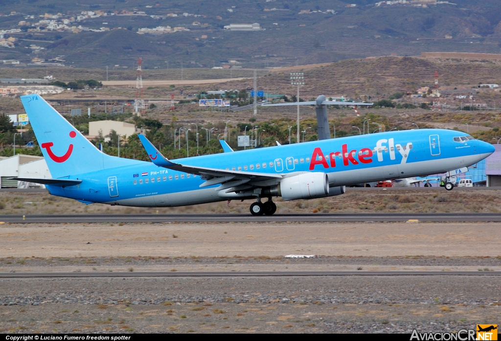 PH-TFA - Boeing 737-8K5 - ArkeFly