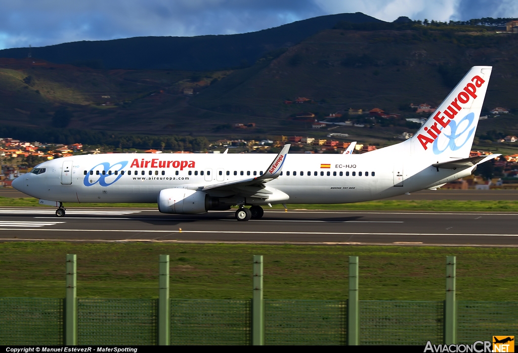 EC-HJQ - Boeing 737-85P - Air Europa