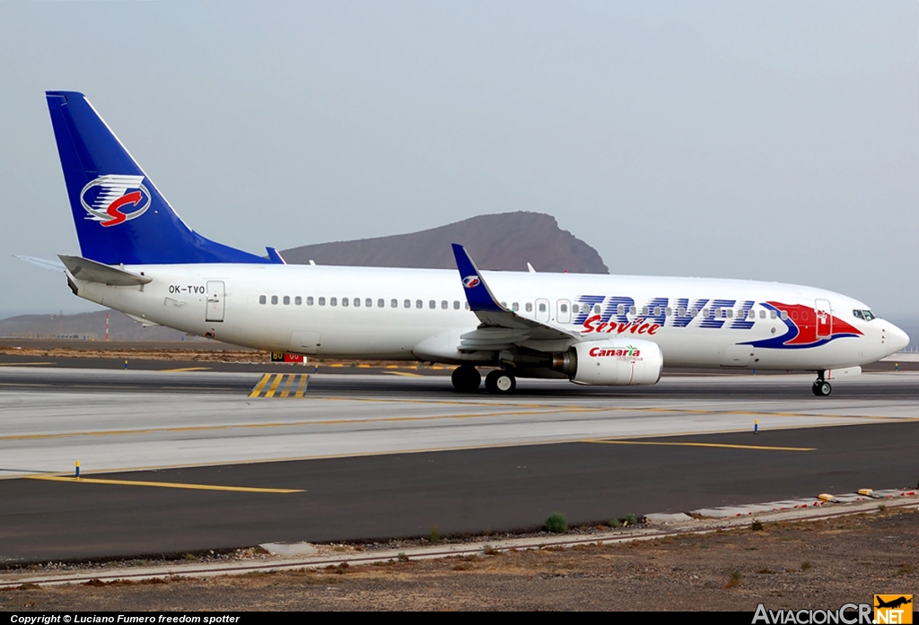 OK-TVO - Boeing 737-8CX - Travel Service