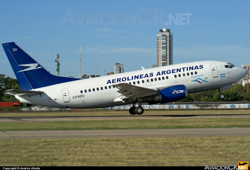 LV-AZU - Boeing 737-528 - Aerolineas Argentinas