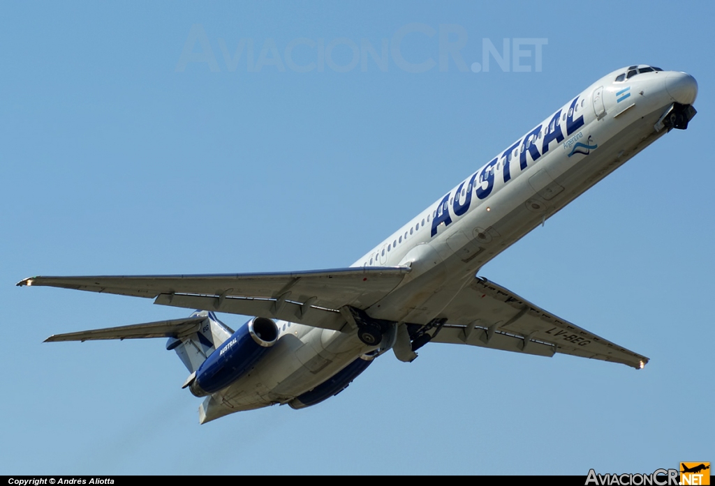 LV-BEG - McDonnell Douglas MD-83 (DC-9-83) - Austral Líneas Aéreas
