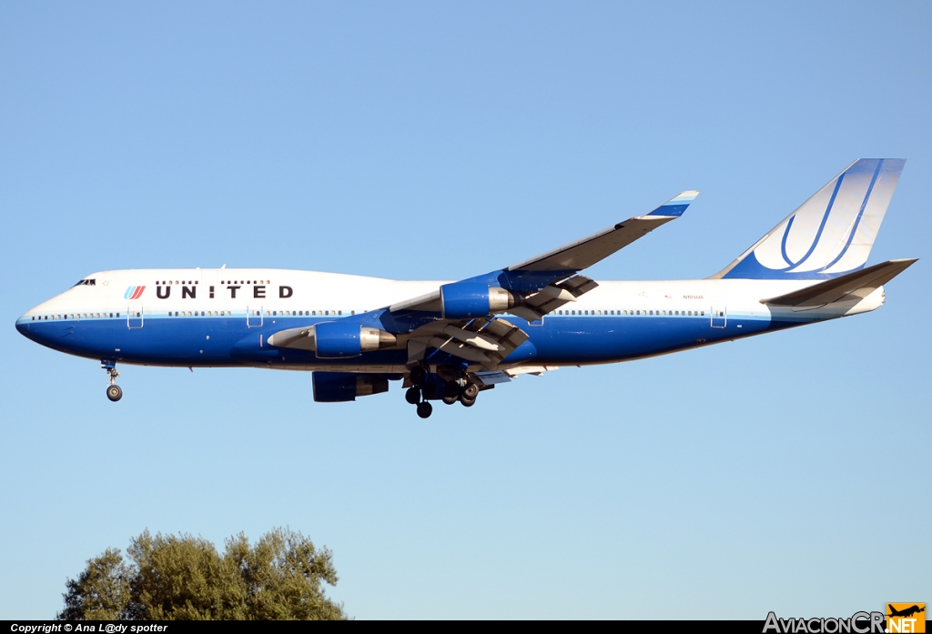 N105UA - Boeing 747-422 - United Airlines