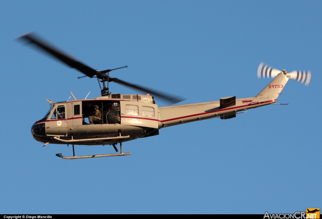 FAG-21753 - Bell UH1-H Iroquois - Fuerza Aérea Guatemalteca