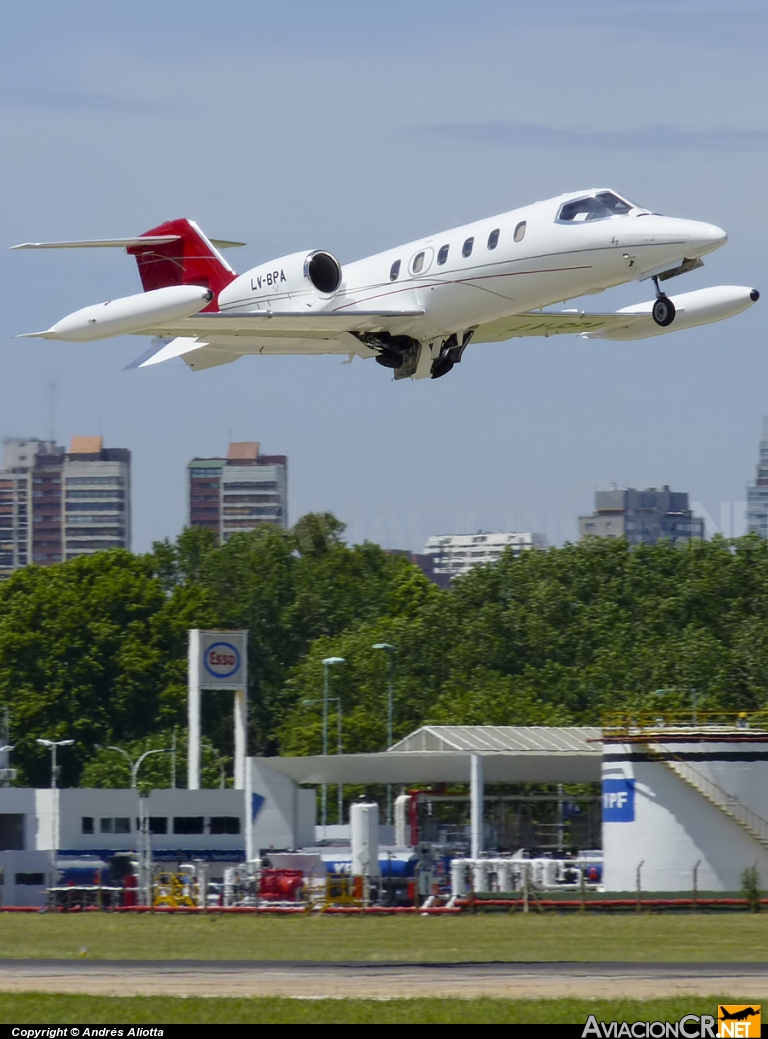 LV-BPA - Learjet 35A - Privado