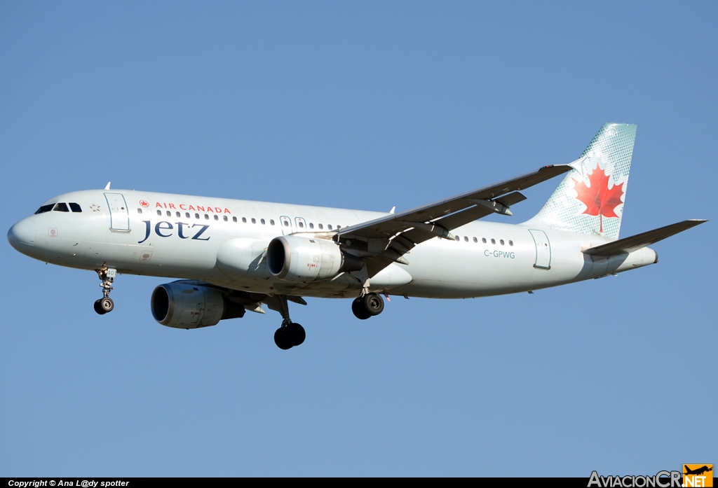 C-GPWG - Airbus A320-211 - Air Canada