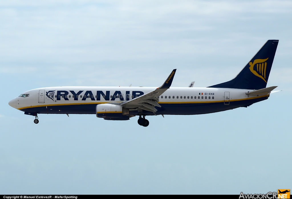 EI-EKB - Boeing 737-8AS - Ryanair
