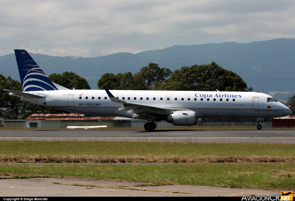 HP-1562CMP - Embraer 190-100IGW - Copa Airlines