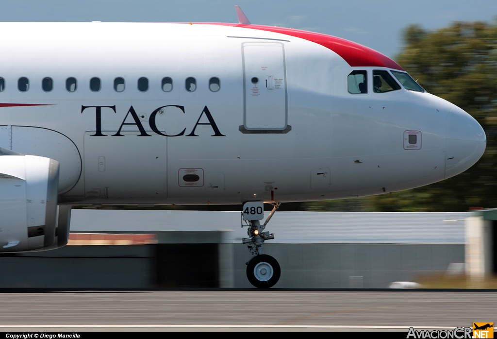 N480TA - Airbus A319-132 - TACA